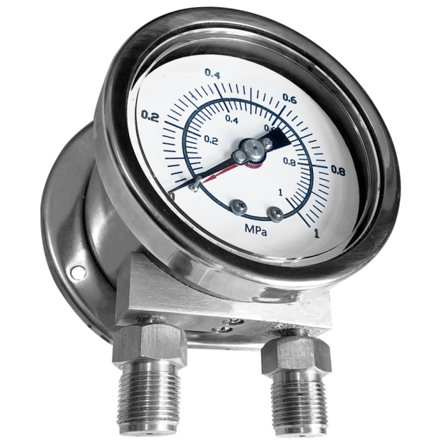 Pressure Gauge Atlantis All Stainless Steel Differential All