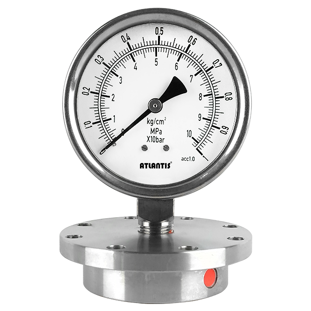 Diaphragm, Diaphragm Pressure Gauge, ATLANTIS, GAUGE, Measure ...