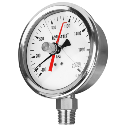 Pressure Gauge with Peak Hold Pointer