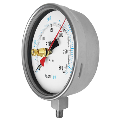 Pressure Gauge with Peak Hold Pointer